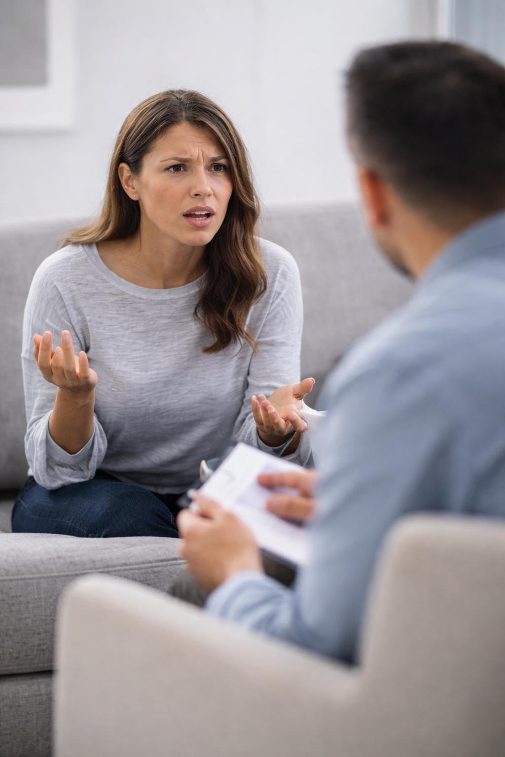 Tried therapy but still feeling overwhelmed.